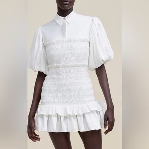 Acler Edna Dress in White (Size: AU8, US4)